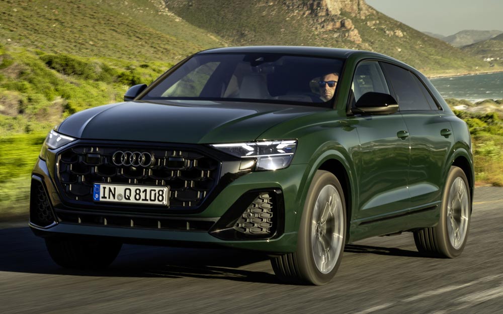 Nuova Audi Q8 2024 di Colore Verde